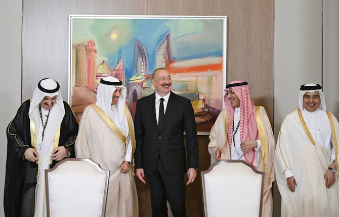 Prezident Ərəb Koordinasiya Qrupunun nümayəndələrini qəbul etdi — FOTOLAR
