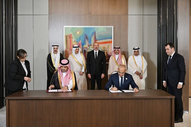 Prezident Ərəb Koordinasiya Qrupunun nümayəndələrini qəbul etdi — FOTOLAR