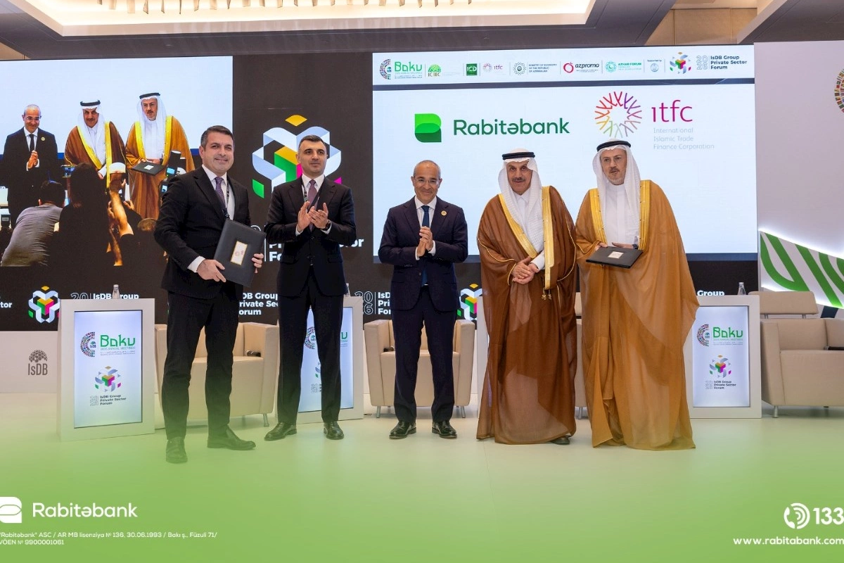 Rabitəbank İslam İnkişaf Bankı Qrupuna daxil olan İslam Ticarət Maliyyə Korporasiyası ilə 10 milyon ABŞ dolları məbləğində maliyyələşmə sazişi imzalayıb — FOTOLAR