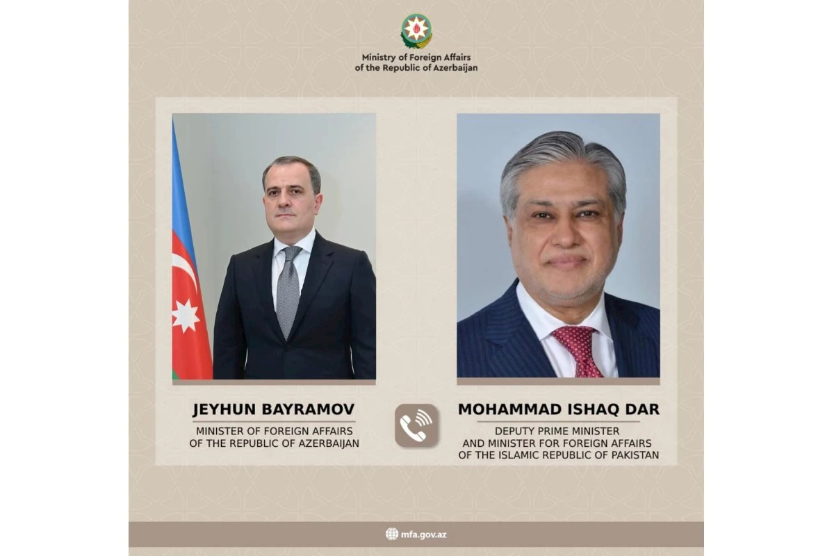 Ceyhun Bayramov ilə İshaq Dar ABŞ və İran arasında əldə olunan razılşamanı müzakirə ediblər