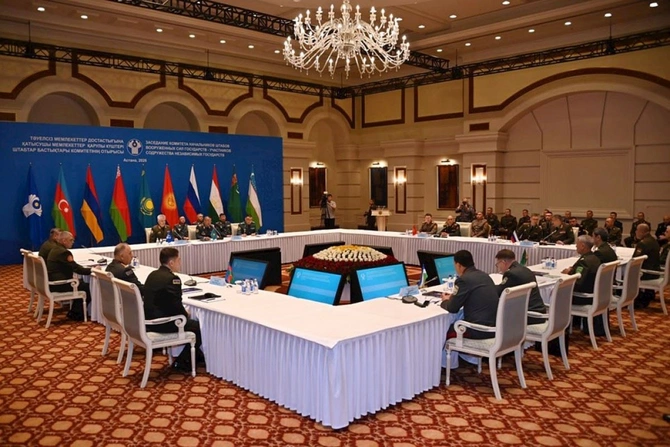 Kərim Vəliyev MDB Qərargah Rəisləri Komitəsinin iclasında iştirak edib — FOTOLAR