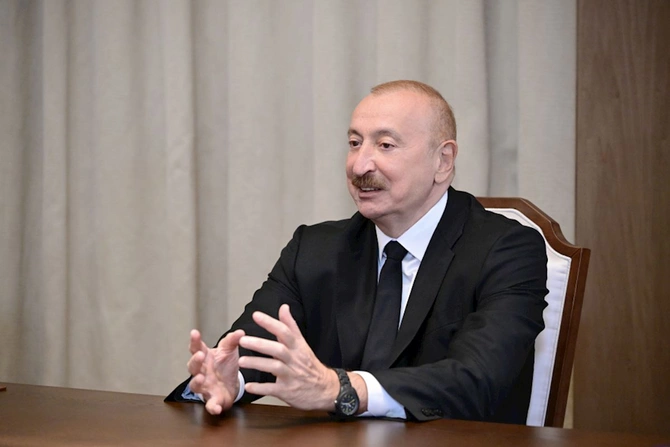 Prezident Ərəb Koordinasiya Qrupunun nümayəndələrini qəbul etdi — FOTOLAR