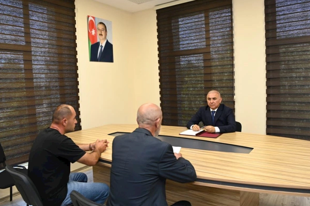 Vüqar Əhmədov Qax və Zaqatala sakinləri ilə görüşdü — FOTO
