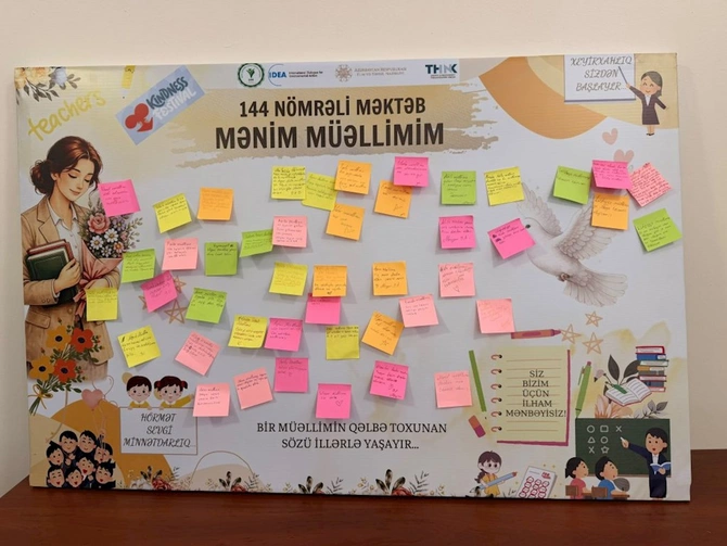 144 nömrəli tam orta məktəb “Xeyirxahlıq Festivalı”na qoşuldu — FOTOLAR 144 nömrəli tam orta məktəb “Xeyirxahlıq Festivalı”na qoşuldu — FOTOLAR