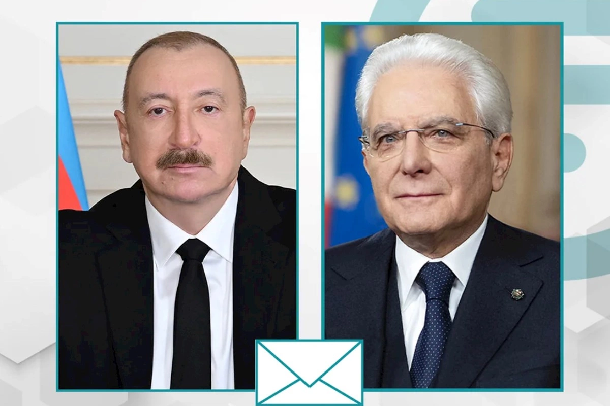 İlham Əliyev Sercio Mattarellaya məktub göndərib