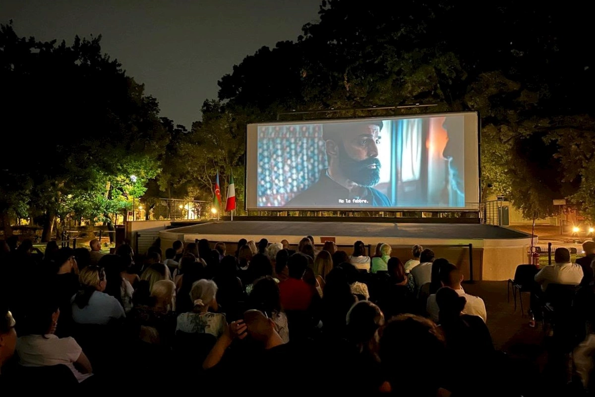 Romanın “Casa del Cinema” mərkəzində “Tağıyev: Neft” filminin premyerası keçirilib — FOTOLAR