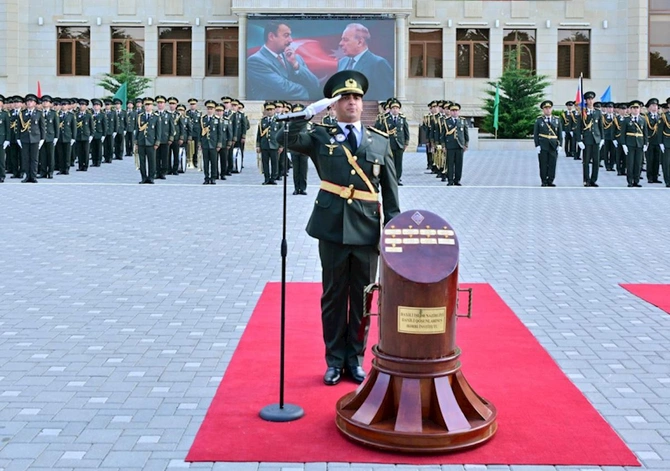 DİN-in Hərbi İnstitutunda növbəti buraxılış olub — FOTOLAR DİN-in Hərbi İnstitutunda növbəti buraxılış olub — FOTOLAR