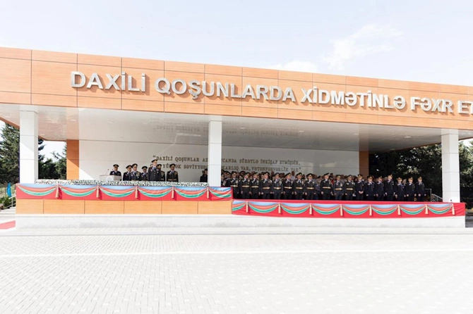 DİN-in Hərbi İnstitutunda növbəti buraxılış olub — FOTOLAR DİN-in Hərbi İnstitutunda növbəti buraxılış olub — FOTOLAR