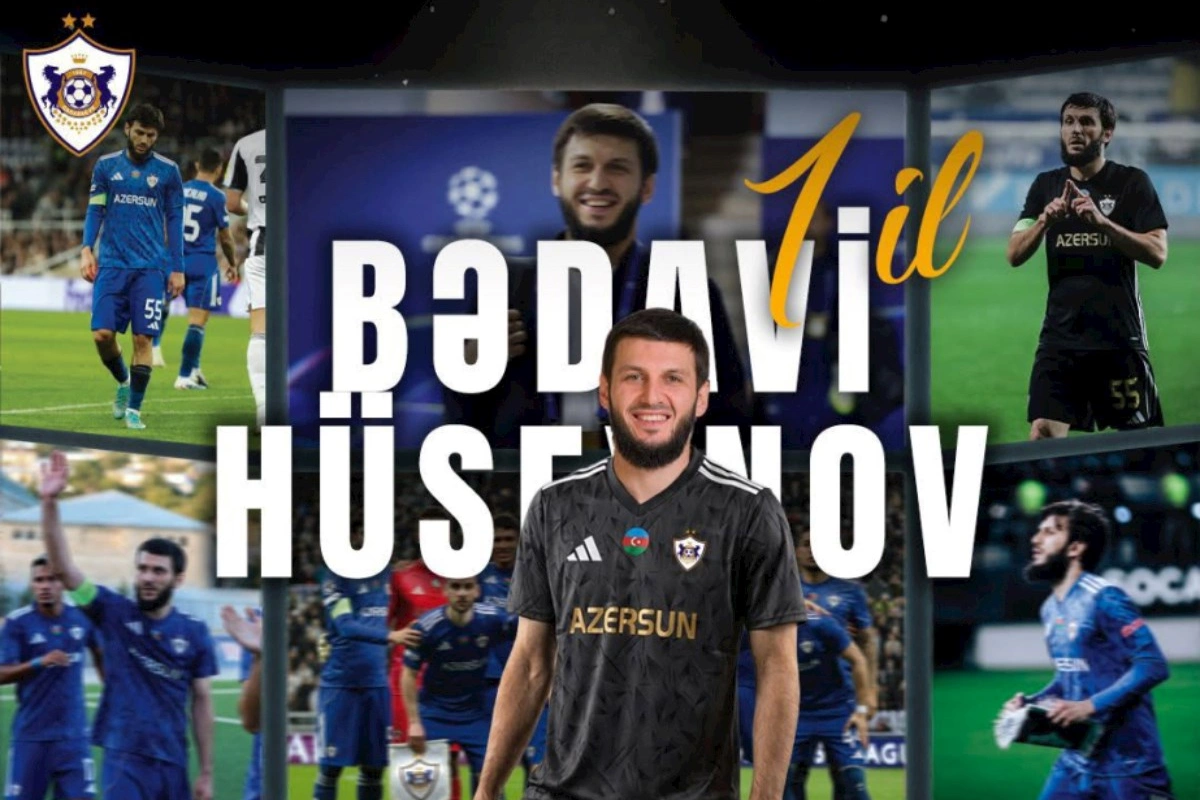 “Qarabağ” futbolçusu Bədavi Hüseynovla yeni müqavilə imzalayıb