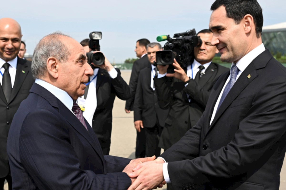 Türkmənistan Prezidenti Azərbaycana gəldi — FOTO