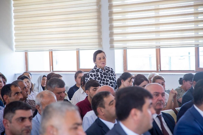 Rüstəm Xəlilov Şorsulu kəndində qəbul keçirdi — FOTOLAR