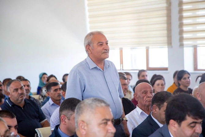 Rüstəm Xəlilov Şorsulu kəndində qəbul keçirdi — FOTOLAR