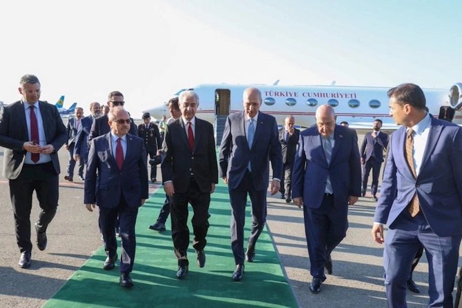 Numan Kurtulmuş Azərbaycandadır — FOTO Numan Kurtulmuş Azərbaycandadır — FOTO