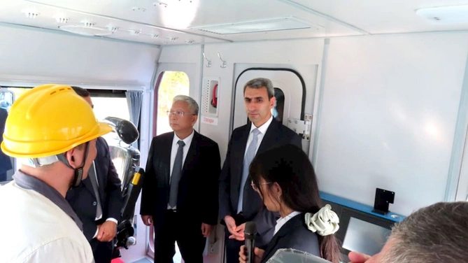 ADY lokomotiv parkını müasirləşdirir: Çindən yeni yük və sərnişin lokomotivləri alınır — FOTOLAR