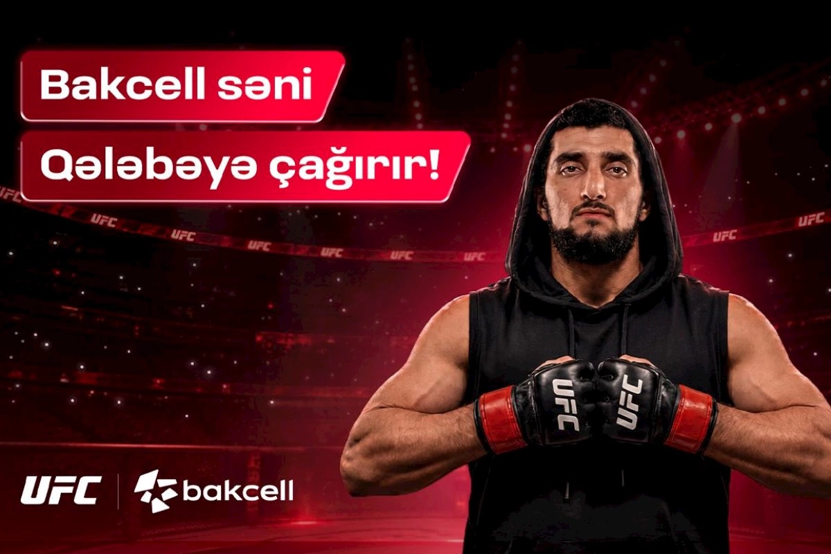 Bakcell UFC Baku tədbirinin əsas tərəfdaşıdır