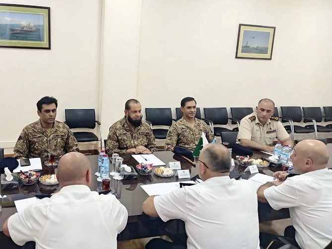 Pakistan MMU-nun nümayəndə heyəti Azərbaycan HDQ-ni ziyarət edib — FOTOLAR Pakistan MMU-nun nümayəndə heyəti Azərbaycan HDQ-ni ziyarət edib — FOTOLAR