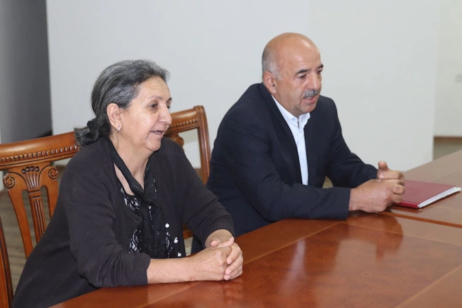 KTN rəsmisi Xankəndidə Ağdərə və Xocalı sakinlərinin müraciətlərini dinləyib — FOTOLAR