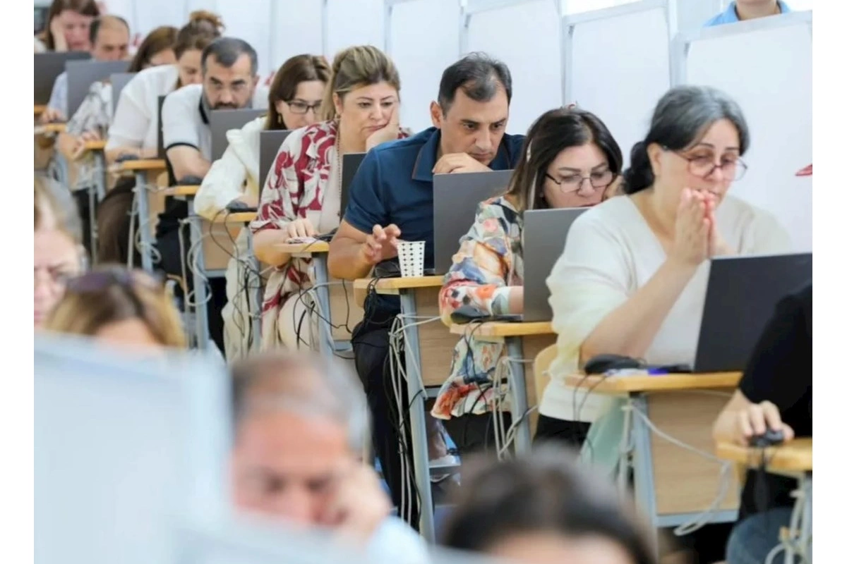 Sertifikasiya üzrə test imtahanının beşinci günündə 6500-ə yaxın müəllim iştirak edib