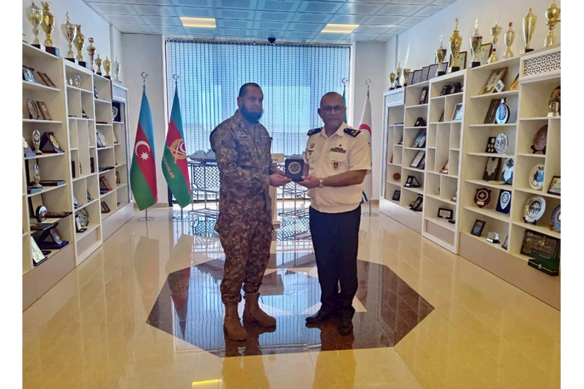 Pakistan MMU-nun nümayəndə heyəti Azərbaycan HDQ-ni ziyarət edib — FOTOLAR