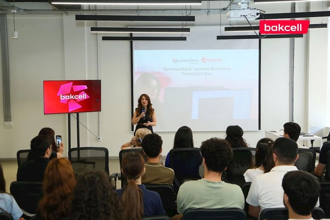Bakcell-in dəstəyi ilə keçirilən “SummerStack Bootcamp” başladı — FOTOLAR Bakcell-in dəstəyi ilə keçirilən “SummerStack Bootcamp” başladı — FOTOLAR