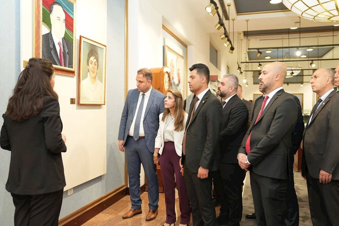 Türkman QHT-lərinin nümayəndələri Heydər Əliyevin abidəsini və Muzeyini ziyarət etdi — FOTOLAR