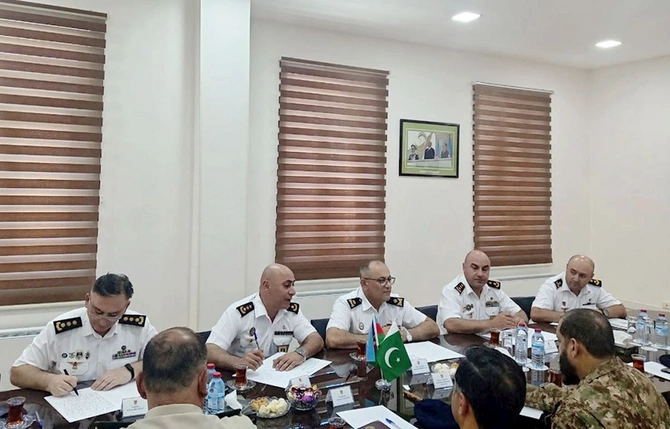 Pakistan MMU-nun nümayəndə heyəti Azərbaycan HDQ-ni ziyarət edib — FOTOLAR Pakistan MMU-nun nümayəndə heyəti Azərbaycan HDQ-ni ziyarət edib — FOTOLAR