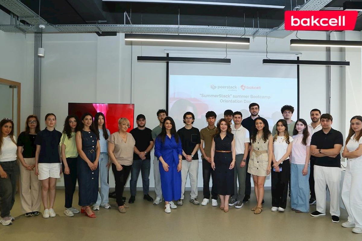 Bakcell-in dəstəyi ilə keçirilən “SummerStack Bootcamp” başladı — FOTOLAR