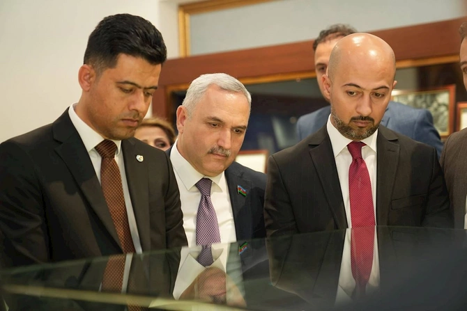 Türkman QHT-lərinin nümayəndələri Heydər Əliyevin abidəsini və Muzeyini ziyarət etdi — FOTOLAR