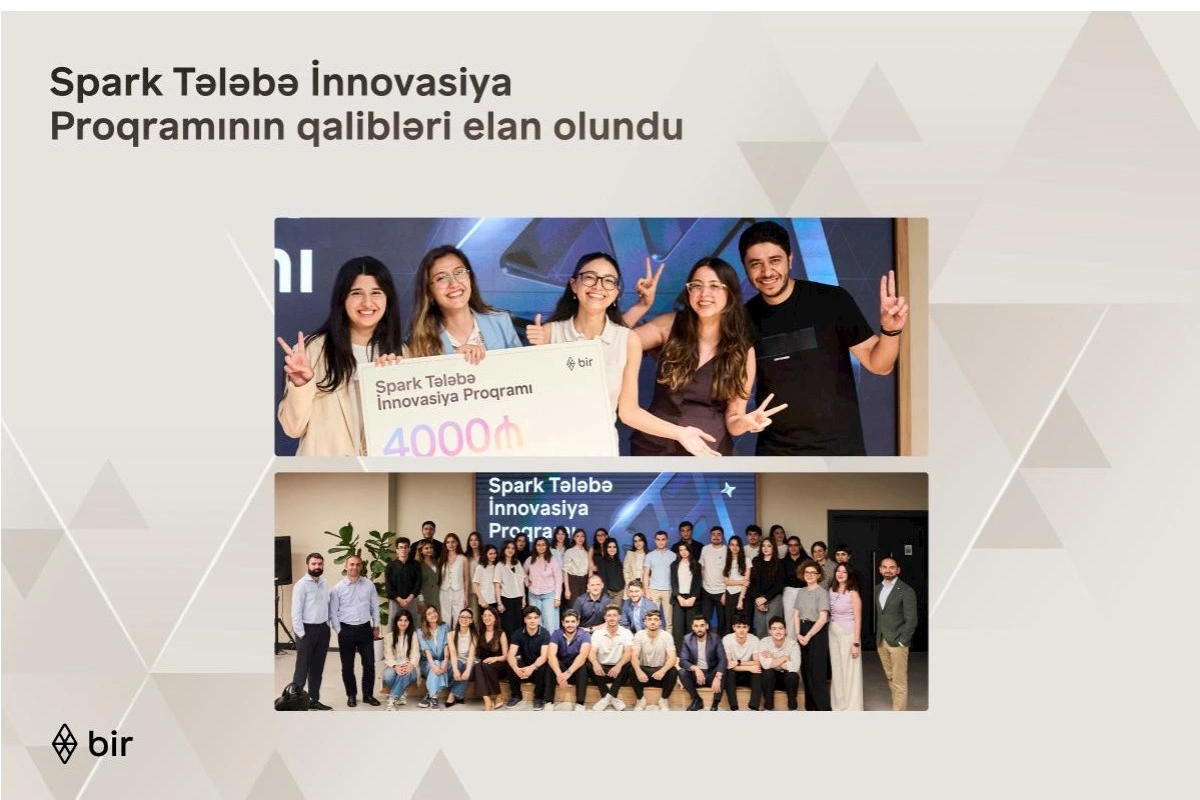 Bir ekosistemi “Spark Tələbə İnnovasiya Proqramı”nın qaliblərini elan etdi