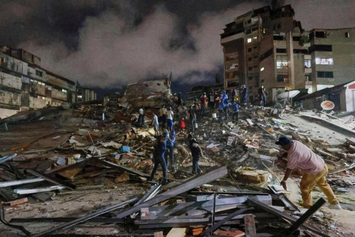 Venesuelada zəlzələ: 32 ölü, 700-ə yaxın yaralı