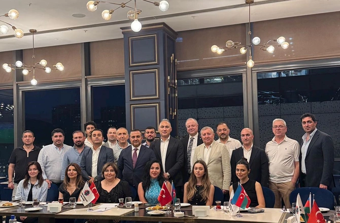 Türkiyə və Azərbaycan arasında iqtisadi əməkdaşlığın inkişafı TAİB-in gündəmində — FOTOLAR