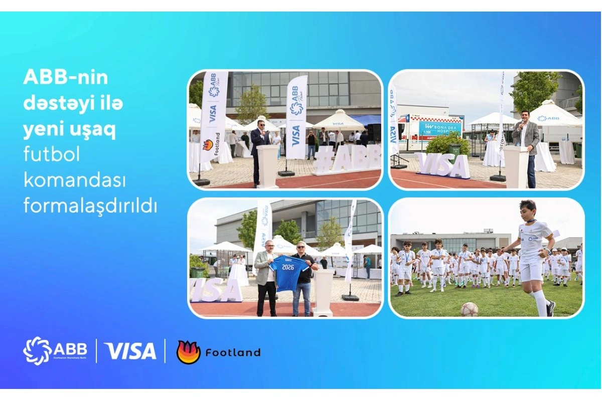 ABB-nin dəstəyi ilə yeni uşaq futbol komandası formalaşdırıldı