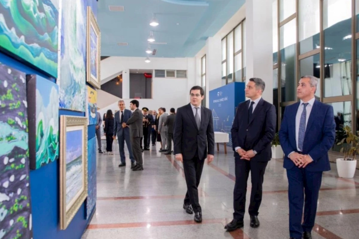 Bakı Dəniz Vağzalında dənizçilərin peşə bayramı münasibətilə tədbir keçirildi — FOTOLAR