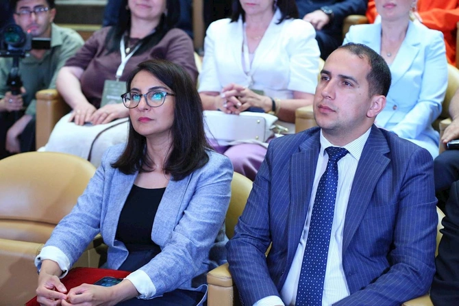 Bakıda ərəb dünyası türkmanları ilə forum keçirildi — FOTOLAR