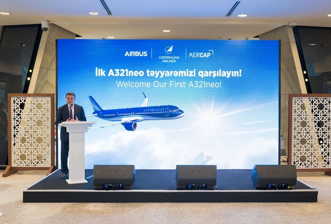 AZAL təyyarə parkına ilk yeni nəsil “Airbus A321neo”nu əlavə etdi — VİDEO/FOTOLAR AZAL təyyarə parkına ilk yeni nəsil “Airbus A321neo”nu əlavə etdi — VİDEO/FOTOLAR