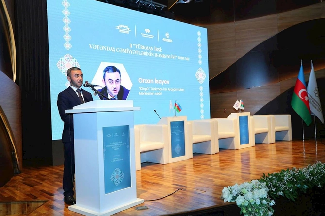 Bakıda ərəb dünyası türkmanları ilə forum keçirildi — FOTOLAR