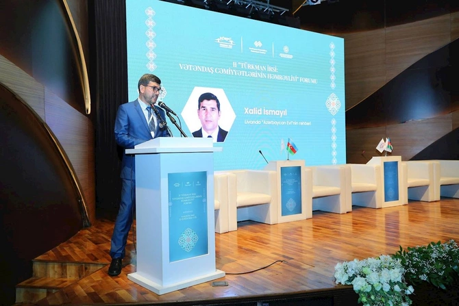 Bakıda ərəb dünyası türkmanları ilə forum keçirildi — FOTOLAR