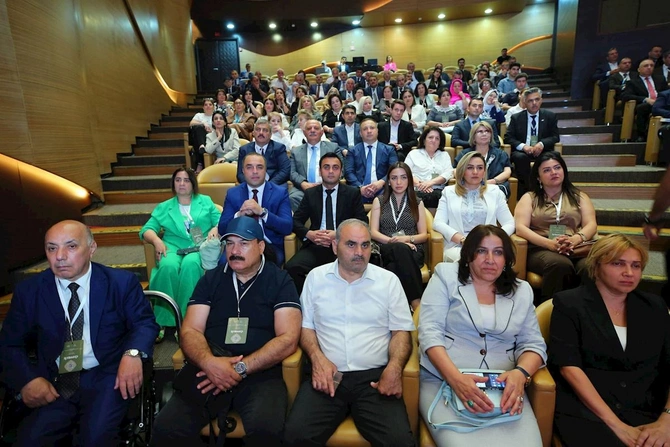 Bakıda ərəb dünyası türkmanları ilə forum keçirildi — FOTOLAR
