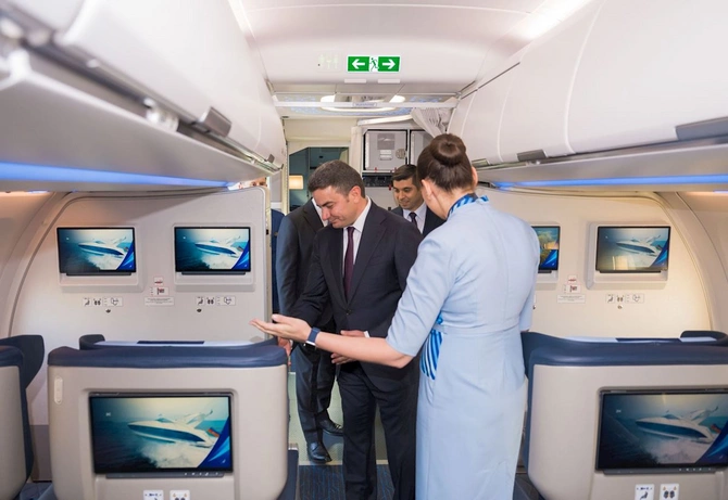 AZAL təyyarə parkına ilk yeni nəsil “Airbus A321neo”nu əlavə etdi — VİDEO/FOTOLAR AZAL təyyarə parkına ilk yeni nəsil “Airbus A321neo”nu əlavə etdi — VİDEO/FOTOLAR