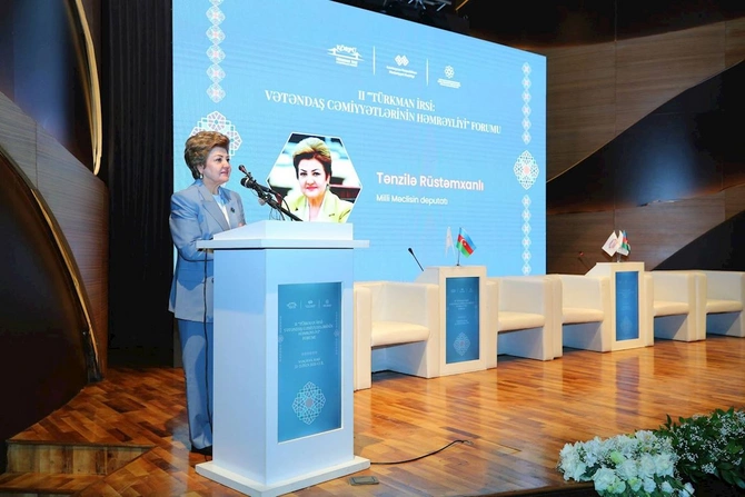 Bakıda ərəb dünyası türkmanları ilə forum keçirildi — FOTOLAR