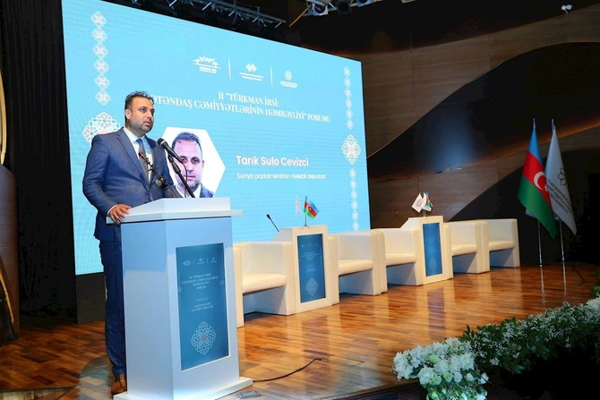 Bakıda ərəb dünyası türkmanları ilə forum keçirildi — FOTOLAR
