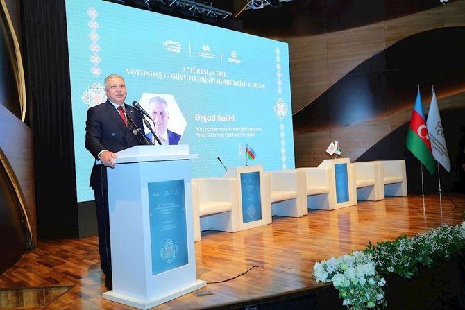 Bakıda ərəb dünyası türkmanları ilə forum keçirildi — FOTOLAR