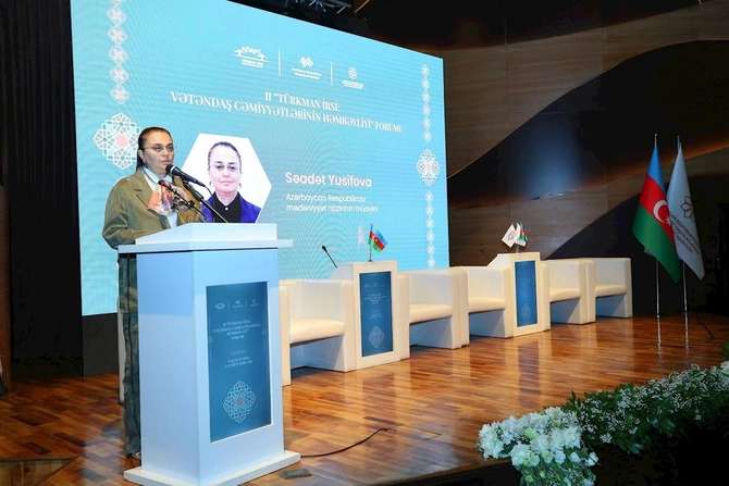 Bakıda ərəb dünyası türkmanları ilə forum keçirildi — FOTOLAR