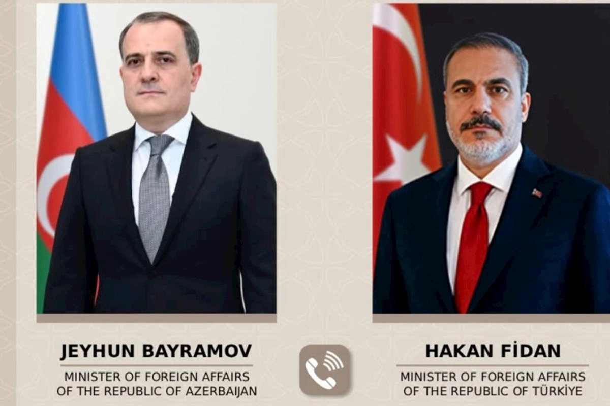 Ceyhun Bayramov Hakan Fidanla danışdı