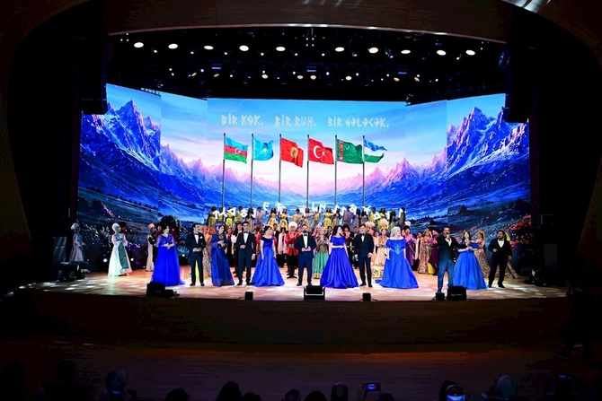 Heydər Əliyev Mərkəzində Türk Dünyası Həftəsinin rəsmi açılış mərasimi keçirildi — FOTOLAR Heydər Əliyev Mərkəzində Türk Dünyası Həftəsinin rəsmi açılış mərasimi keçirildi — FOTOLAR