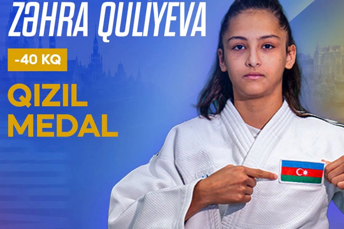 Zəhra Avropa çempionu oldu