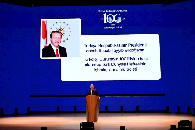 Heydər Əliyev Mərkəzində Türk Dünyası Həftəsinin rəsmi açılış mərasimi keçirildi — FOTOLAR Heydər Əliyev Mərkəzində Türk Dünyası Həftəsinin rəsmi açılış mərasimi keçirildi — FOTOLAR