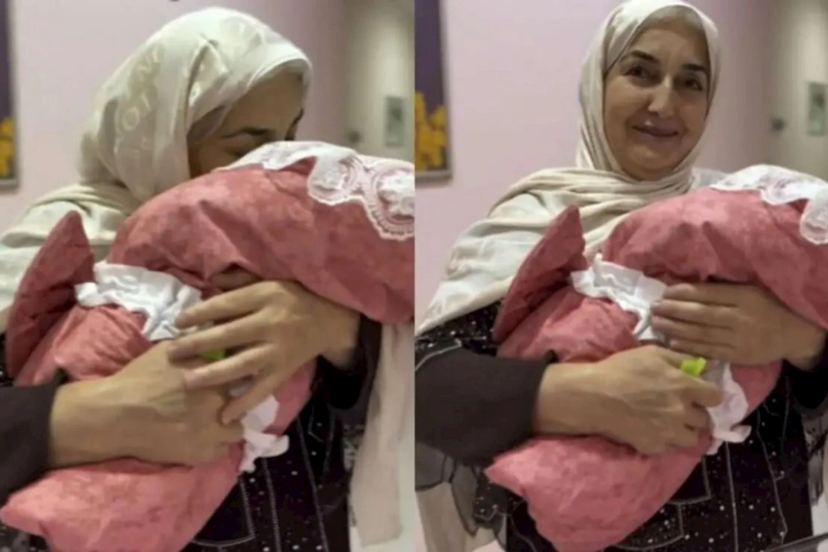 Azərbaycanda 63 yaşlı qadın ana oldu — VİDEO
