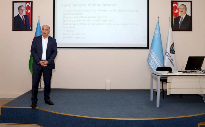 “Qala Sığorta” Gömrük Akademiyasında maarifləndirmə aparıb — FOTOLAR
