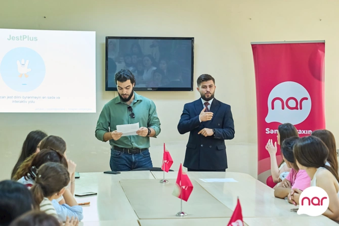 “Nar” “JestPlus” tətbiqi üzrə maarifləndirici görüş keçirdi — FOTOLAR